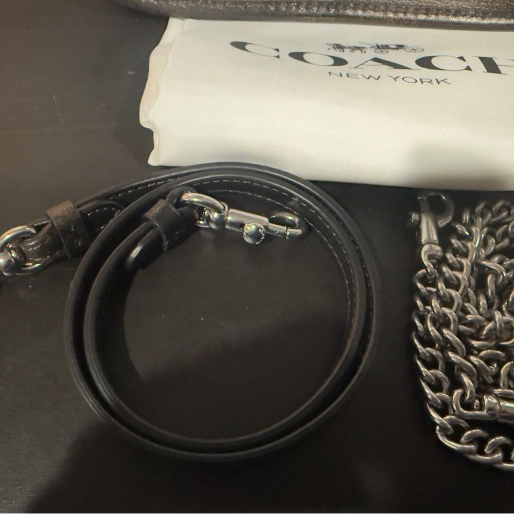 Coach Waverly Crossbody Bag in Loved Leather - Picture 8 of 9